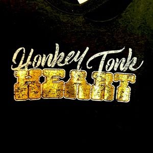 NWT Miranda Lambert Idyllwind Honkey Tonk heart t-shirt (S)